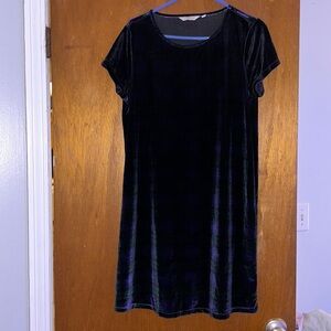 Velveteen Blackwatch Dress